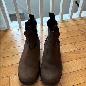 Brown Leather Women's Boots